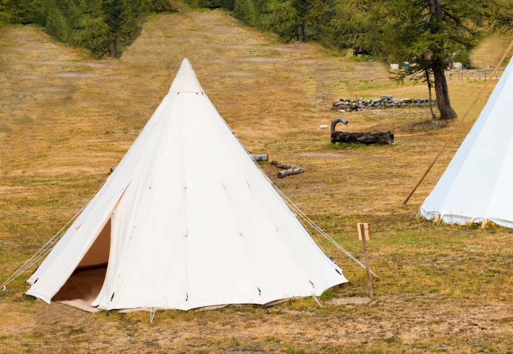 pyramid style tent